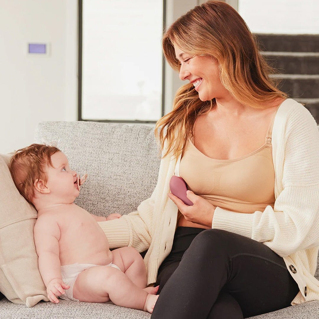 Momcozy Lactancia Materna Masajeador de Lactancia Amasador 3 en 1 - Momcozy LM012-CV00BA-B