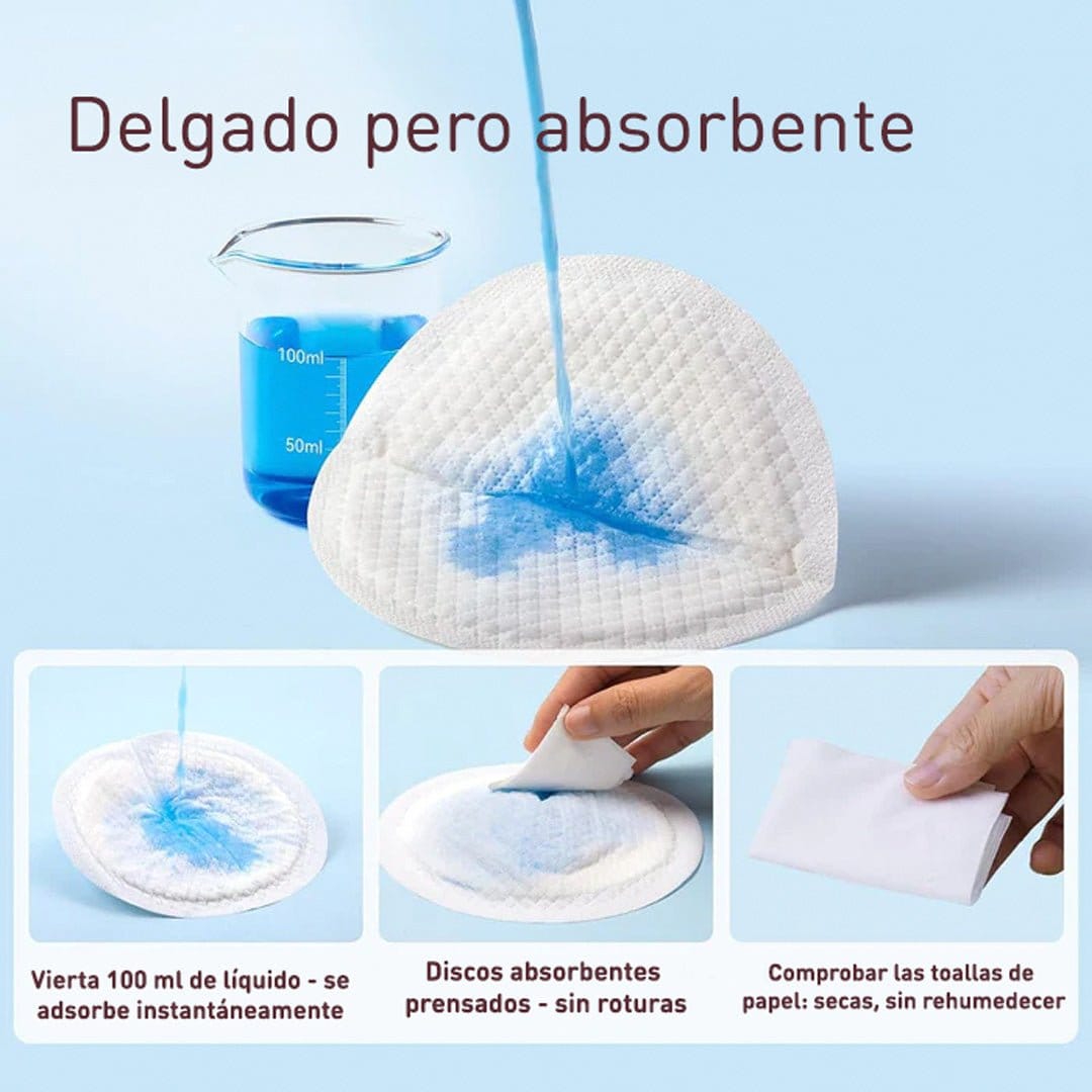Momcozy Lactancia Materna Pads Absorbentes de Lactancia Ultra Delgados 60un - Momcozy MCUTDNP60
