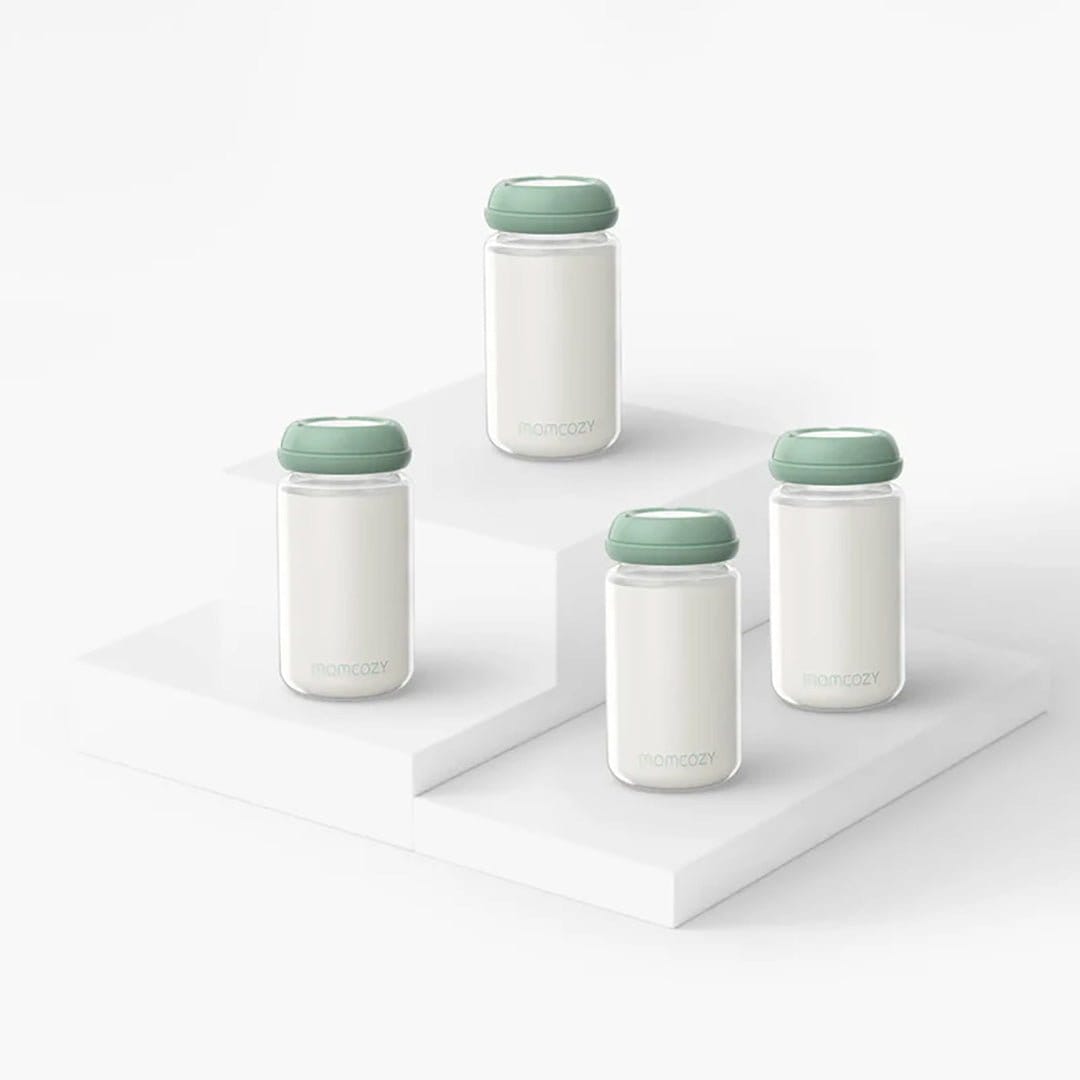 Momcozy Lactancia Materna Recipientes para leche materna de boca ancha - Momcozy MCKA001X4