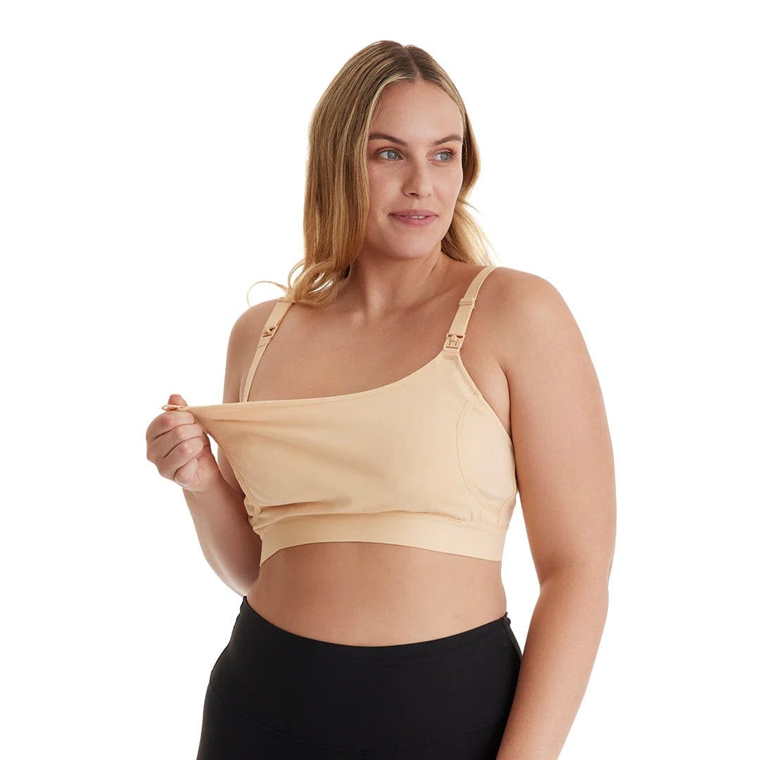 Momcozy Lactancia Materna Sostén de lactancia 2 en 1 Talla M - Momcozy HF008-SK100M-C