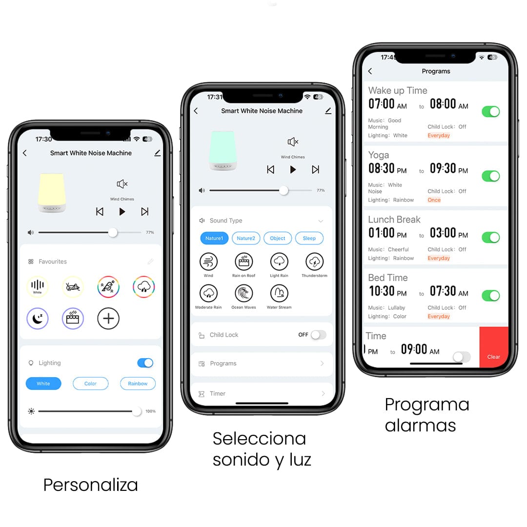 Momcozy Maquina de Ruido Blanco Máquina ruido blanco smart - Momcozy MCMRB03WH