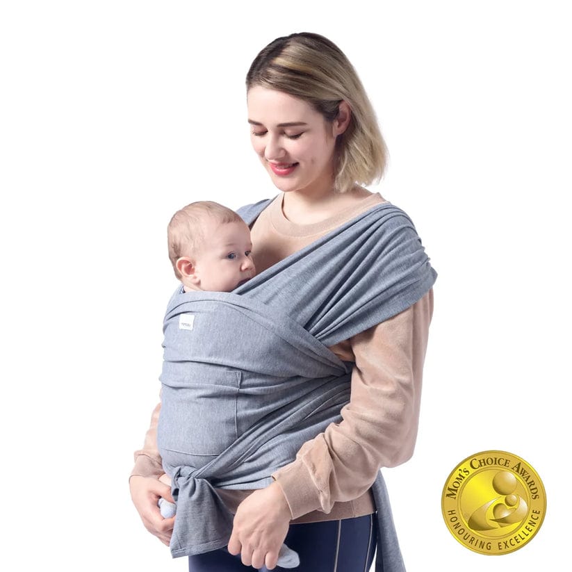 Momcozy portabebes Portabebés fular Gris - Momcozy, corregir M20SSCJ01-US