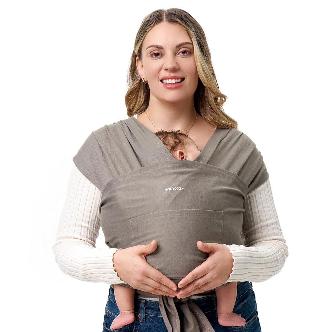 Momcozy portabebes Portabebés fular Marrón - Momcozy CR001-DA00NB-A