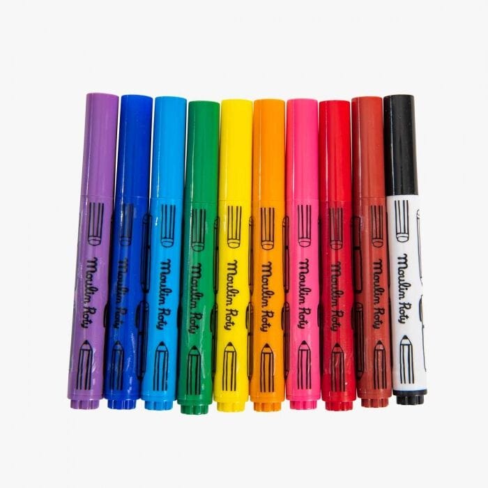 MOULIN ROTY Arte y Manualidades Mis 10 primeros rotuladores 661612