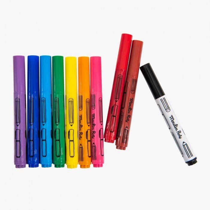 MOULIN ROTY Arte y Manualidades Mis 10 primeros rotuladores 661612