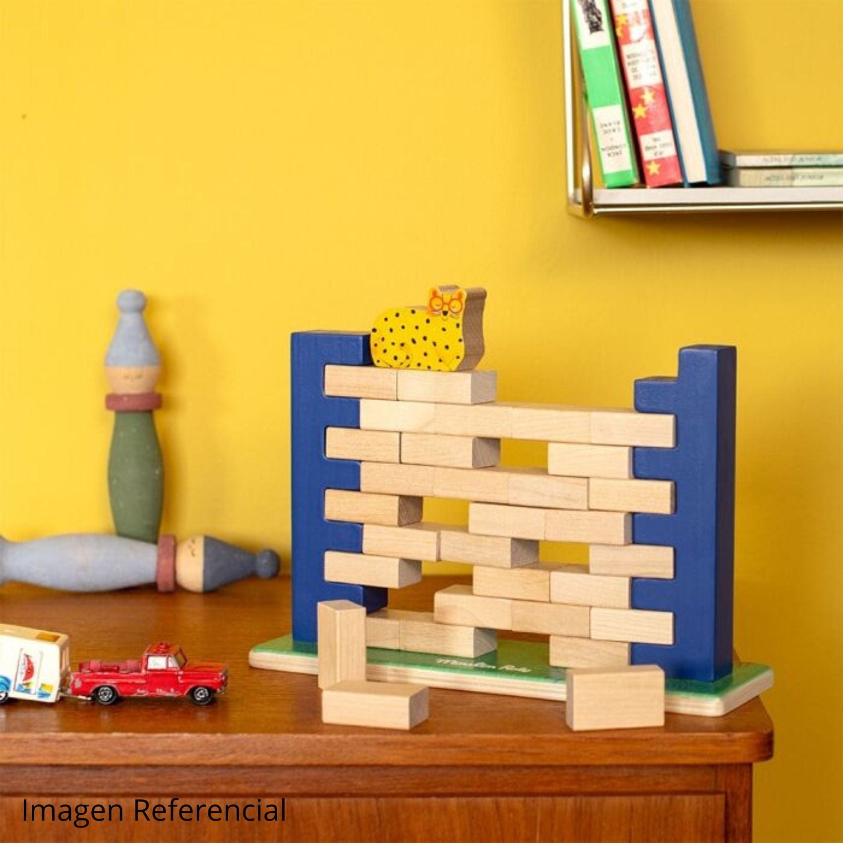 Moulin Roty Bloques / Construcción Muro tambaleante Les Toupitis - Moulin Roty 679368