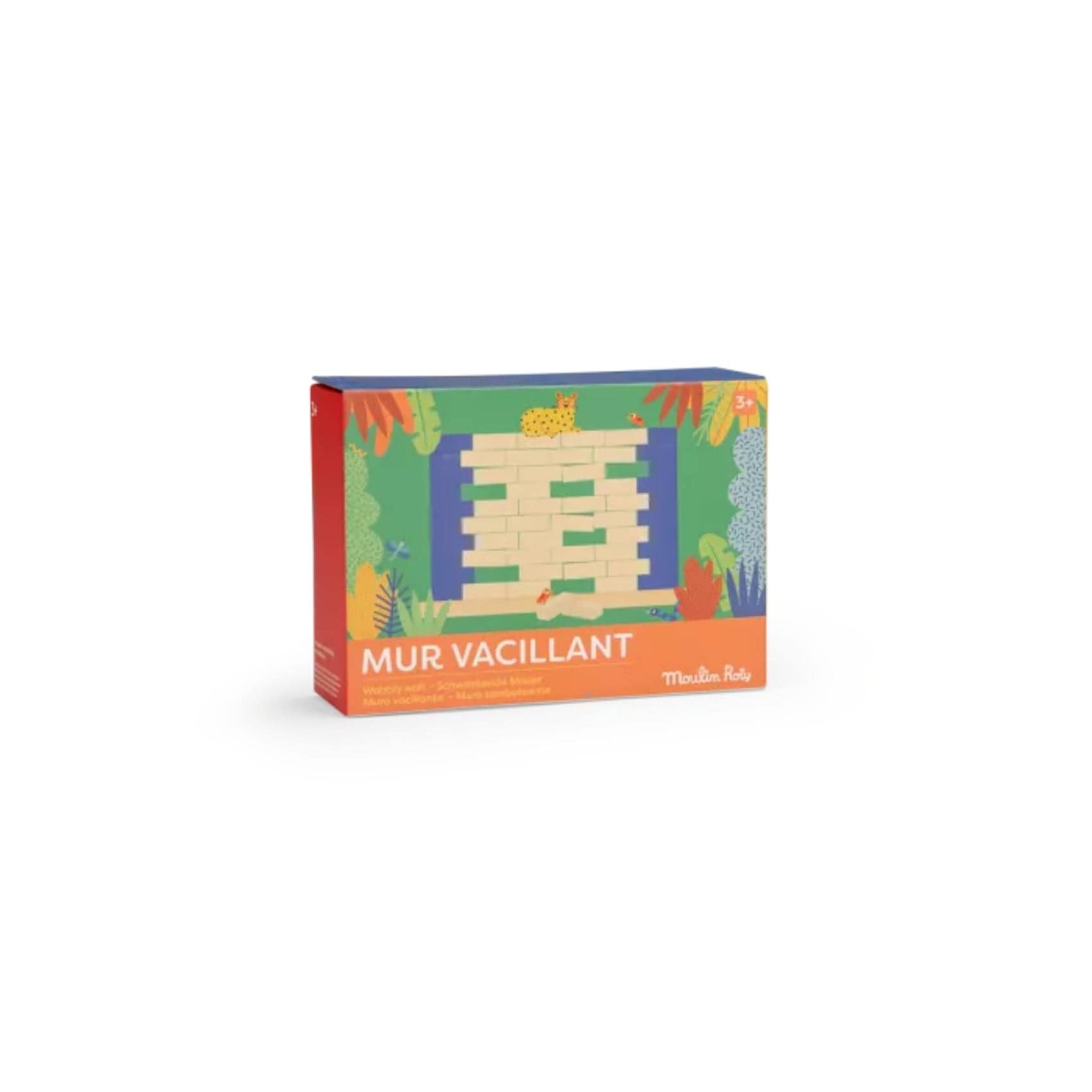 Moulin Roty Bloques / Construcción Muro tambaleante Les Toupitis - Moulin Roty 679368