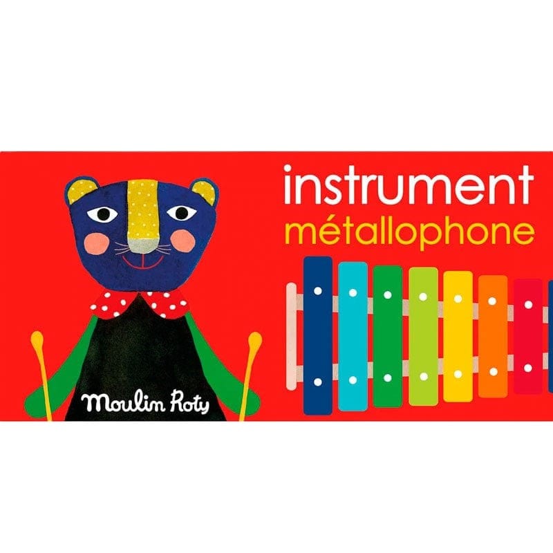 MOULIN ROTY Instrumentos musicales Metalófono Popipop - Moulin Roty 661331