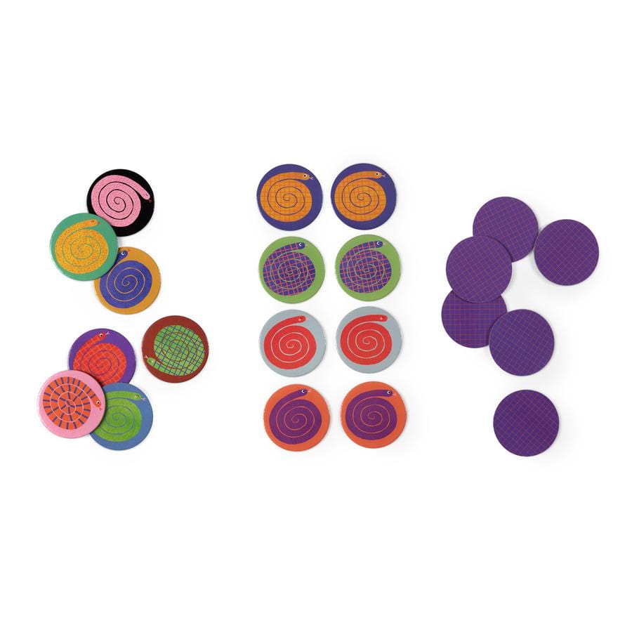 MOULIN ROTY Juegos de memoria y lógica Memo de las serpientes Toupitis 679362