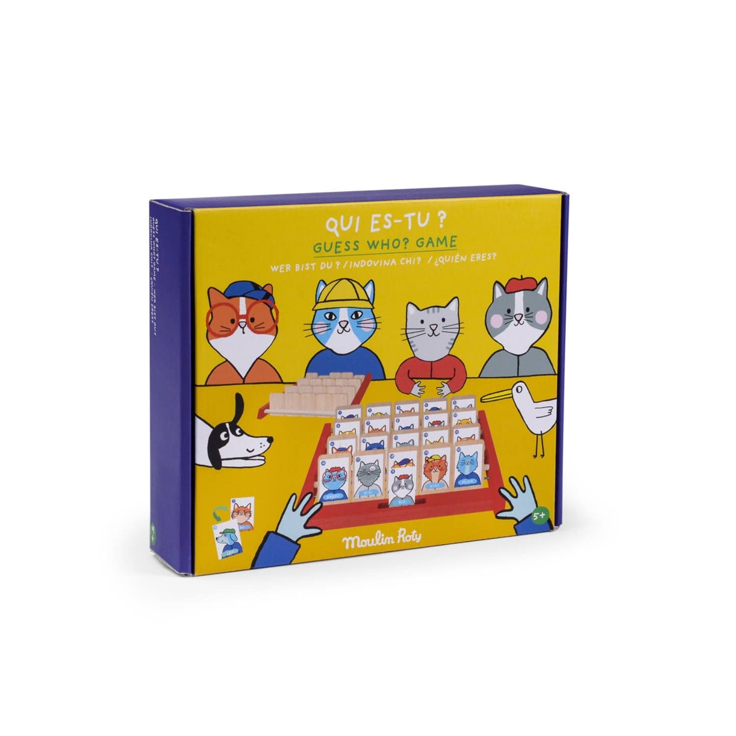 MOULIN ROTY Juegos de mesa Juego de madera ¿Quién eres? Les Loufoques - Moulin Roty 683363