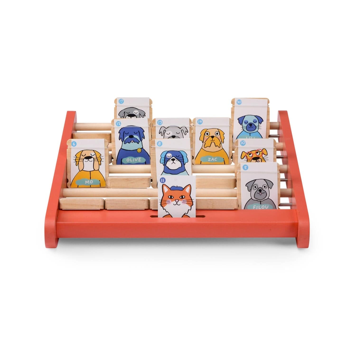 MOULIN ROTY Juegos de mesa Juego de madera ¿Quién eres? Les Loufoques - Moulin Roty 683363