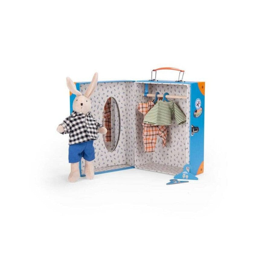 MOULIN ROTY Juegos de roles Maletín pequeño armario de Sylvain Gran Familia - Moulin Roty 632408