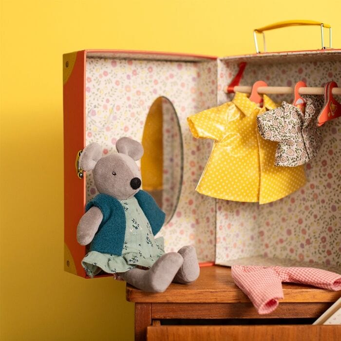 MOULIN ROTY Juegos de roles Maletin pequeño armario Nini Gran Familia - Moulin Roty 632407