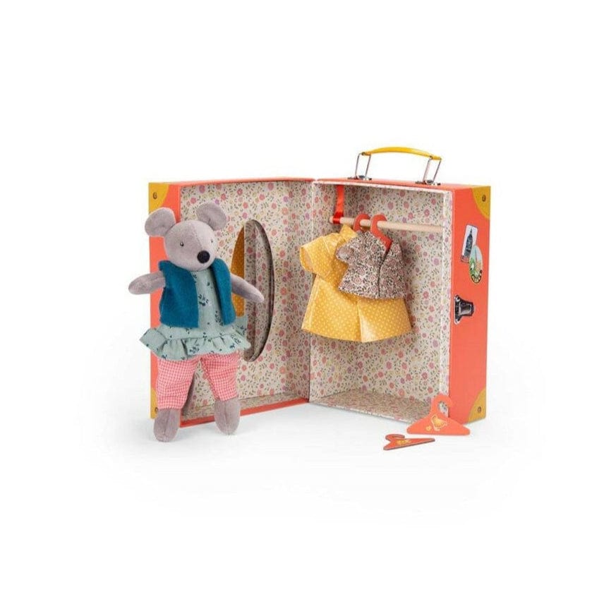 MOULIN ROTY Juegos de roles Maletin pequeño armario Nini Gran Familia - Moulin Roty 632407