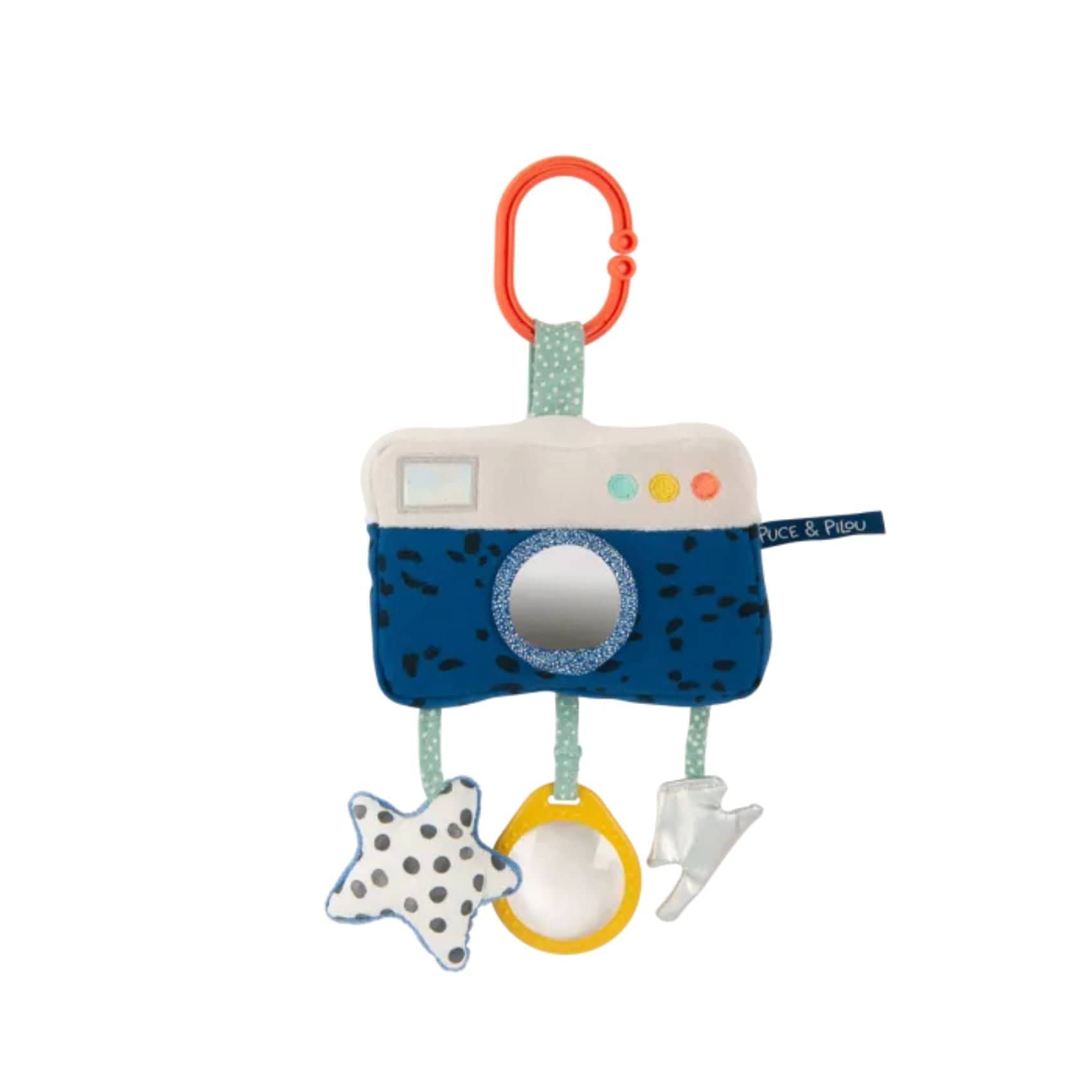 Moulin Roty Juguetes de actividades para bebés Camara de fotos de actividades para colgar Puce & Pilo - Moulin Roty 684027