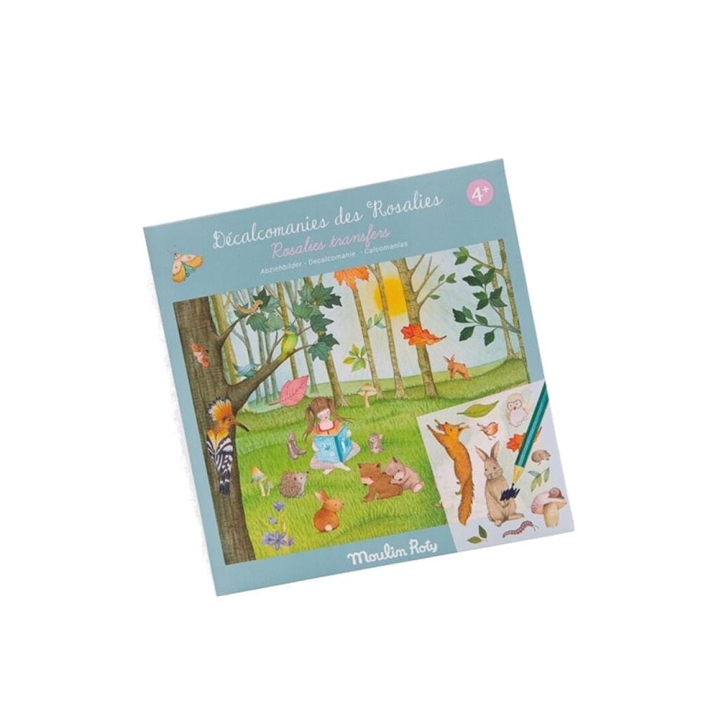 MOULIN ROTY Libro Actividades Calcomanias Rosalies - Moulin Roty 710186