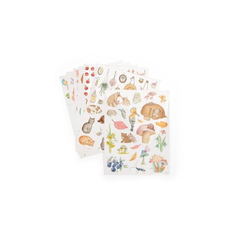 MOULIN ROTY Libro Actividades Cuaderno de pegatinas Rosalies - Moulin Roty 710185