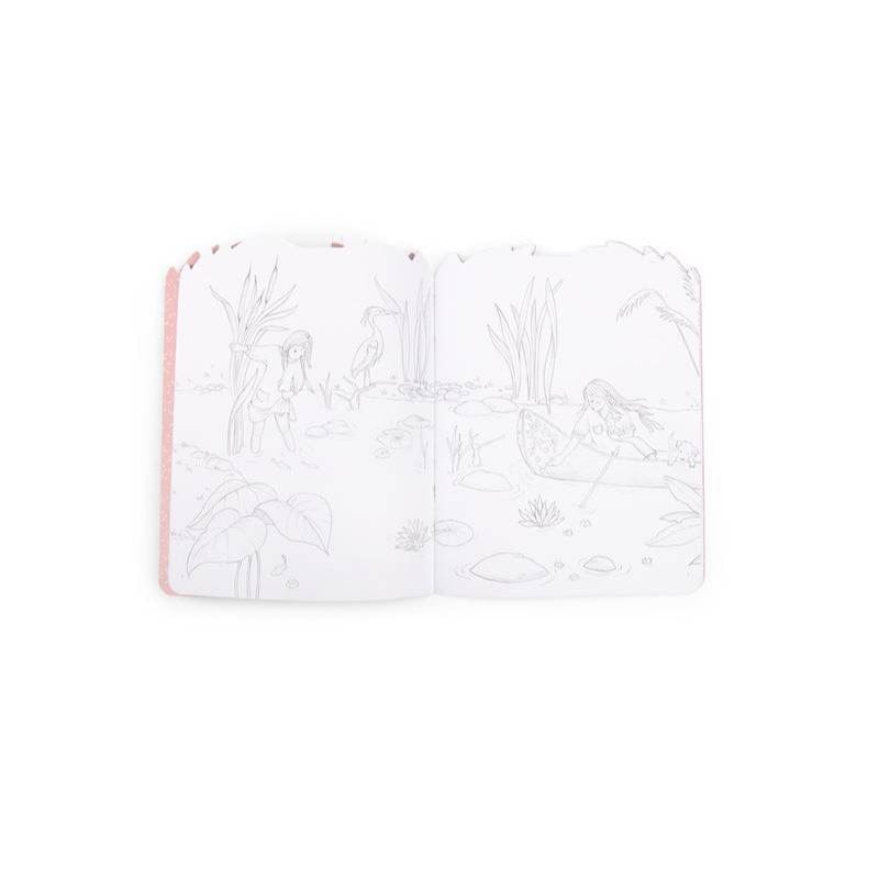 MOULIN ROTY Libro Actividades Cuaderno de pegatinas Rosalies - Moulin Roty 710185