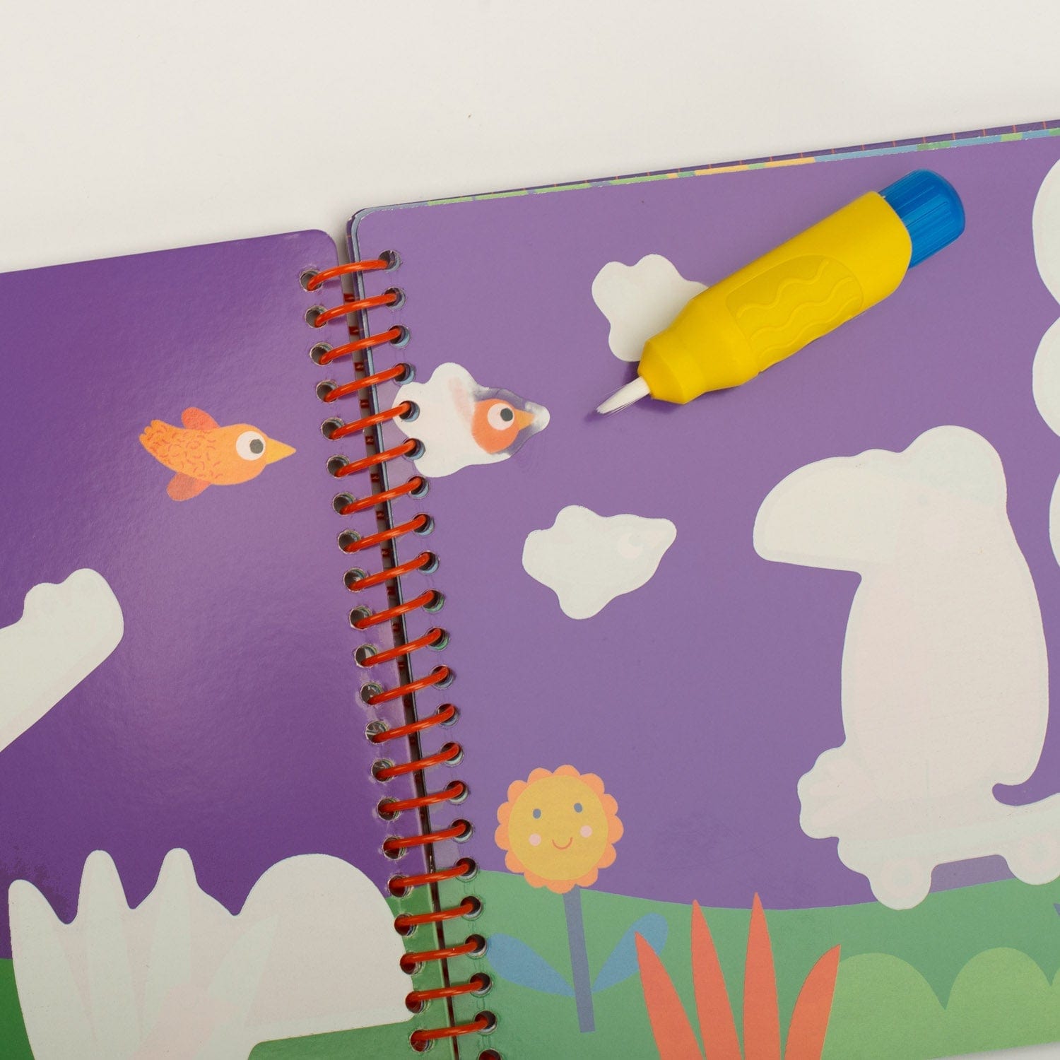 MOULIN ROTY Libros para pintar Pintura con pincel mágico Les Toupitis - Moulin Roty 679600