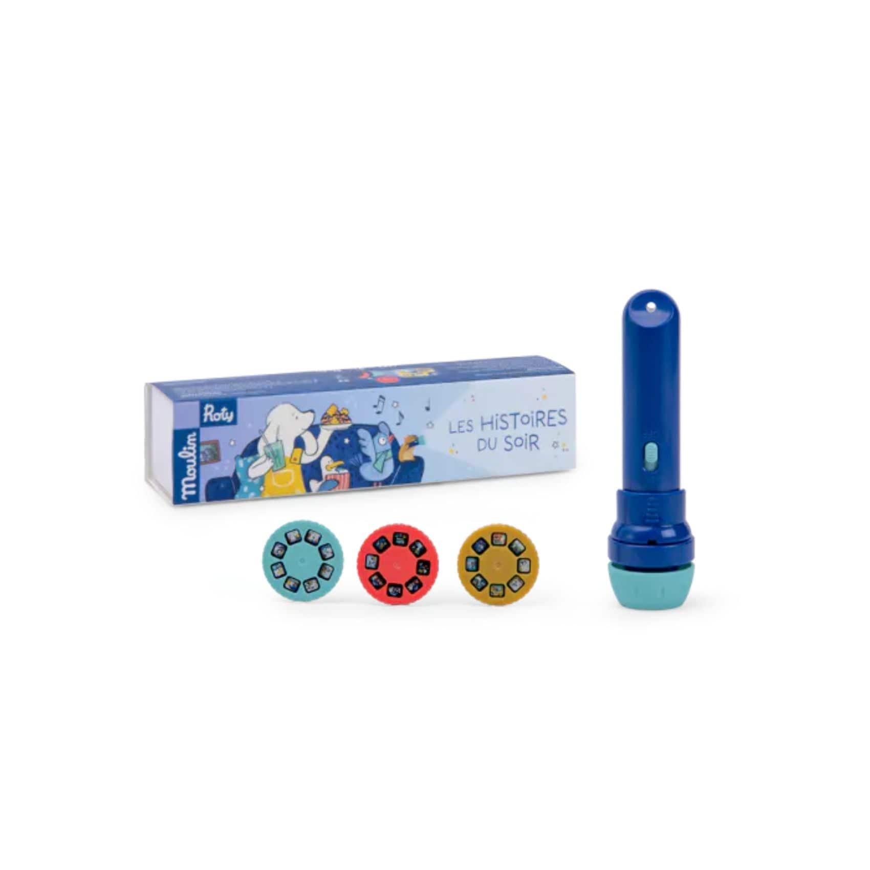Moulin Roty Linterna de Historias Linterna proyector de historias Puce & Pilou - Moulin Roty 684047