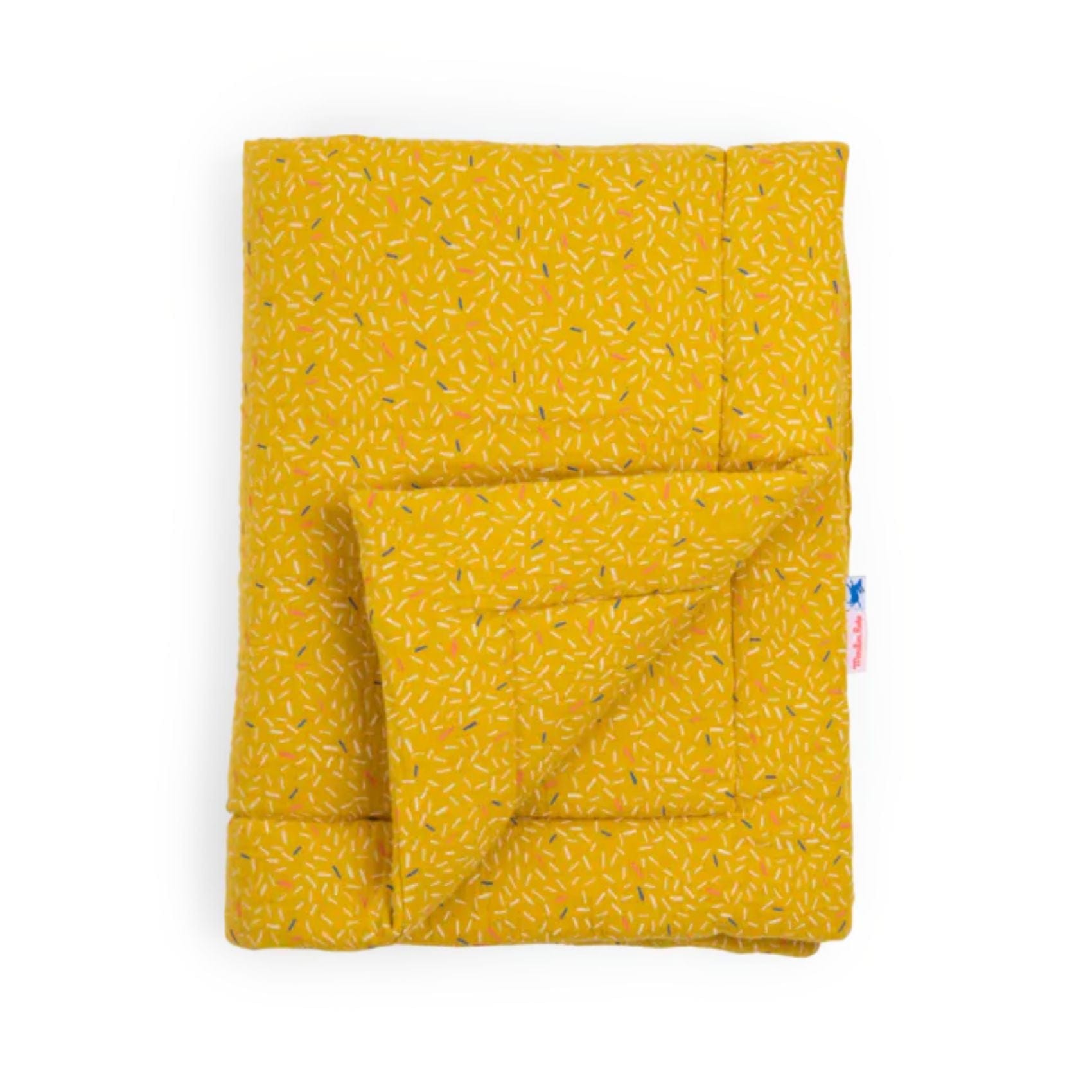 Moulin Roty Manta Mantita amarilla Puce & Pilou - Moulin Roty 684066