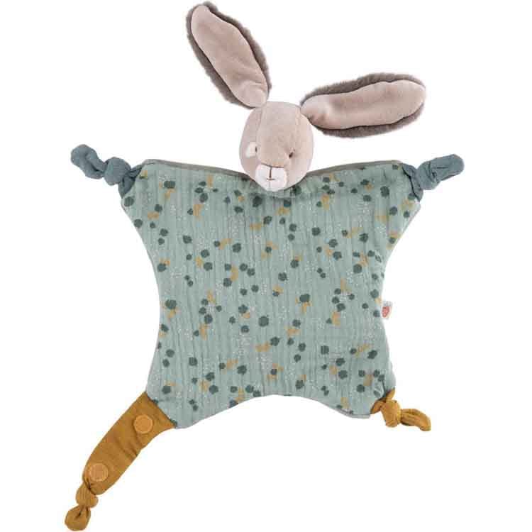 MOULIN ROTY Peluches Conejo de peluche salvia Verde 678015