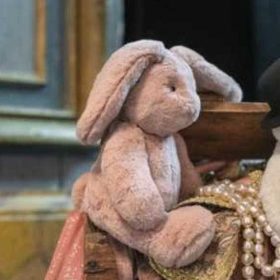 MOULIN ROTY Peluches Peluche conejito rosa 32 cm 680023