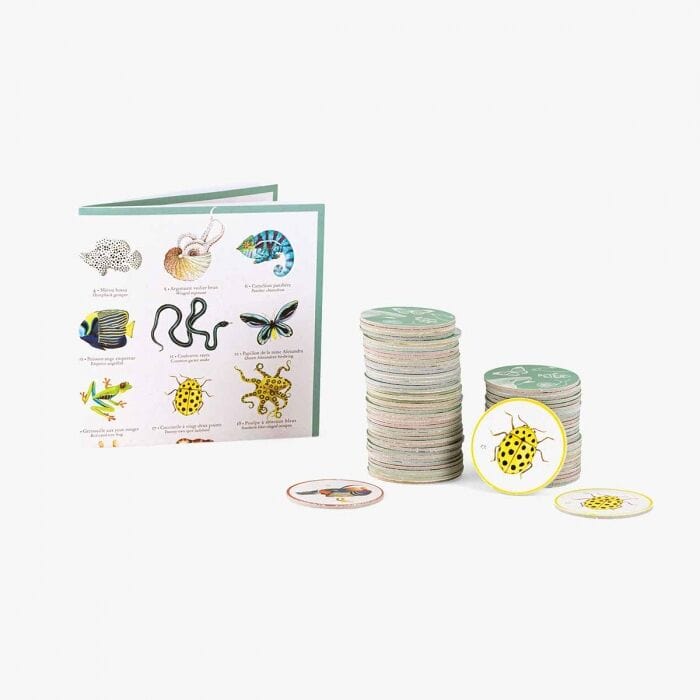 MOULIN ROTY Puzzles y encajes Juego de Memoria de Animales - Moulin Roty 719364