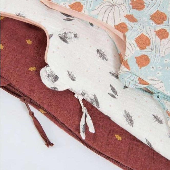 MOULIN ROTY Sacos de Dormir Saco de Dormir Flores Azul  70 cm TOG 3.8 715093