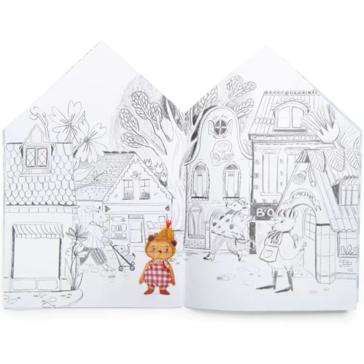 Moulin Roty Sticker Cuaderno de stickers Les Minouchkas - Moulin Roty 681601