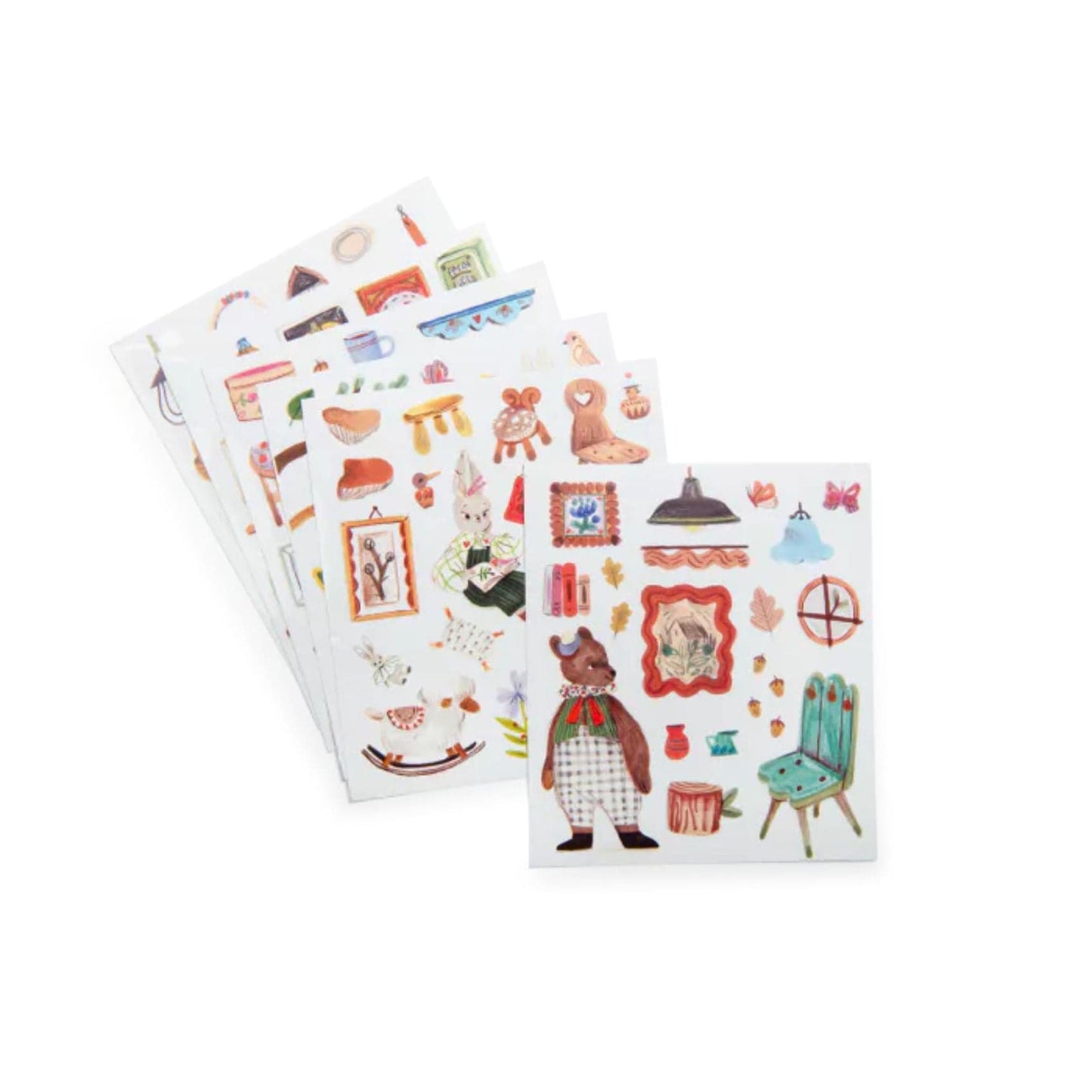 Moulin Roty Sticker Cuaderno de stickers Les Minouchkas - Moulin Roty 681601
