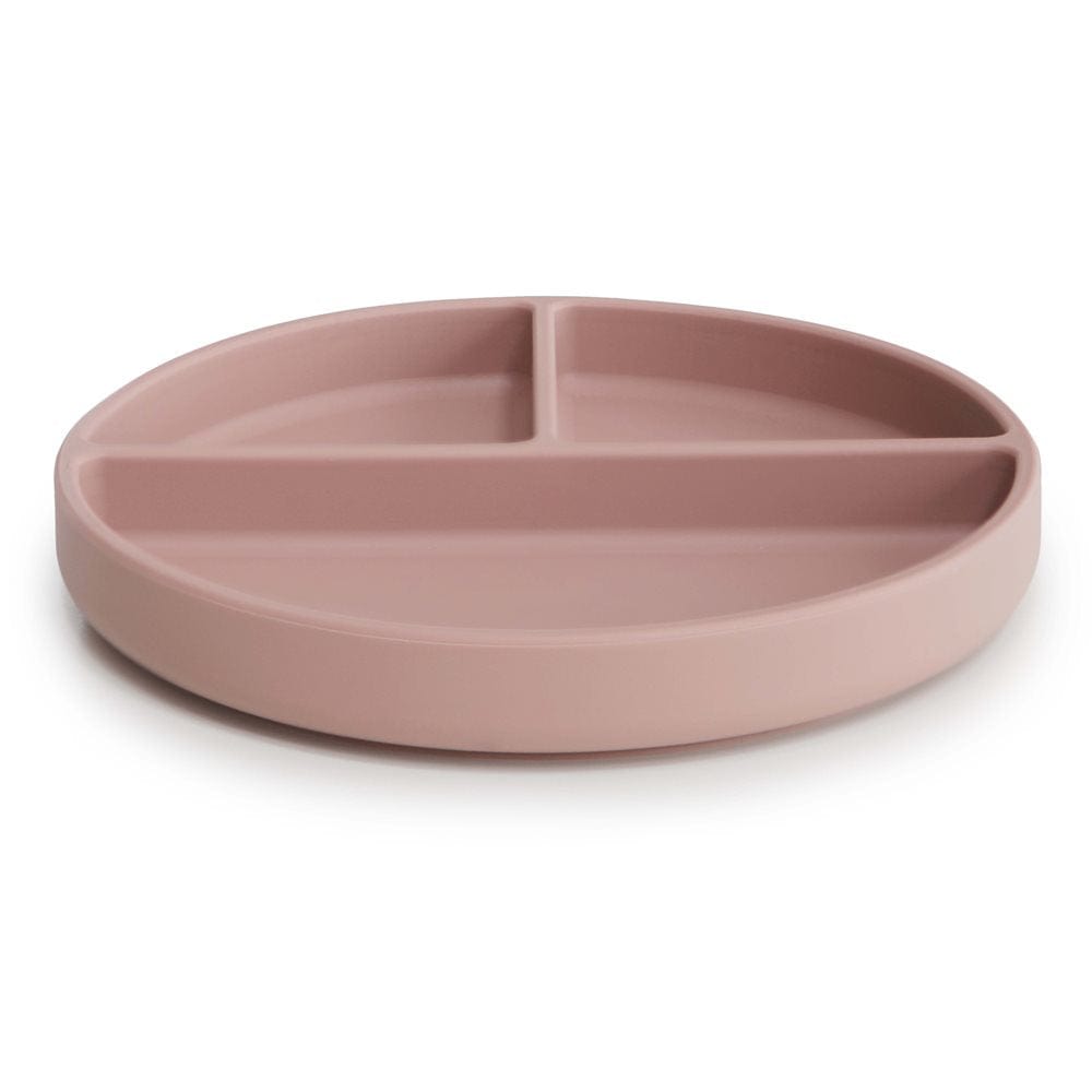Mushie Alimentación Bowl de silicona con compartimientos y succión blush - Mushie MU2320019