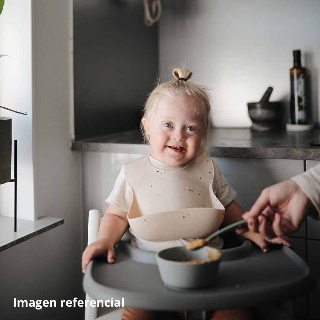 Mushie Alimentación Bowl de silicona con succión cambridge blue- Mushie MU2330031