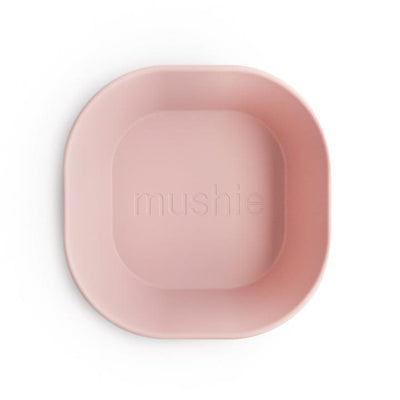 Set Bowl cuadrado Blush - Mushie