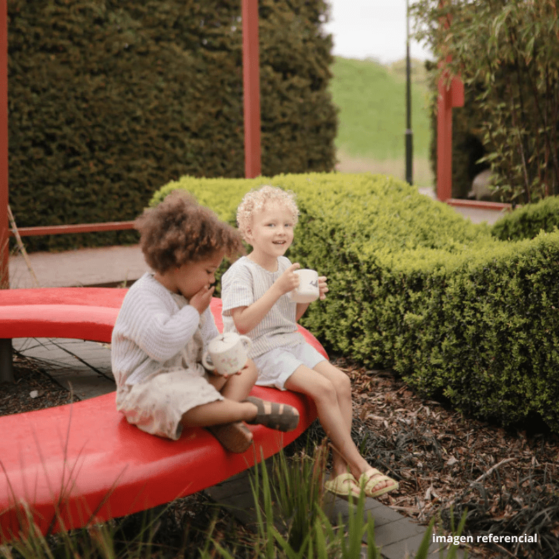 Mushie Alimentación Taza de snack Ballena - Mushie MU101740