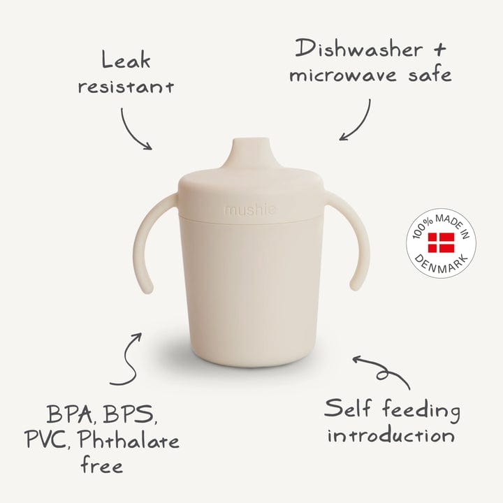 Mushie Alimentación Vaso entrenador Ivory - Mushie MU100128