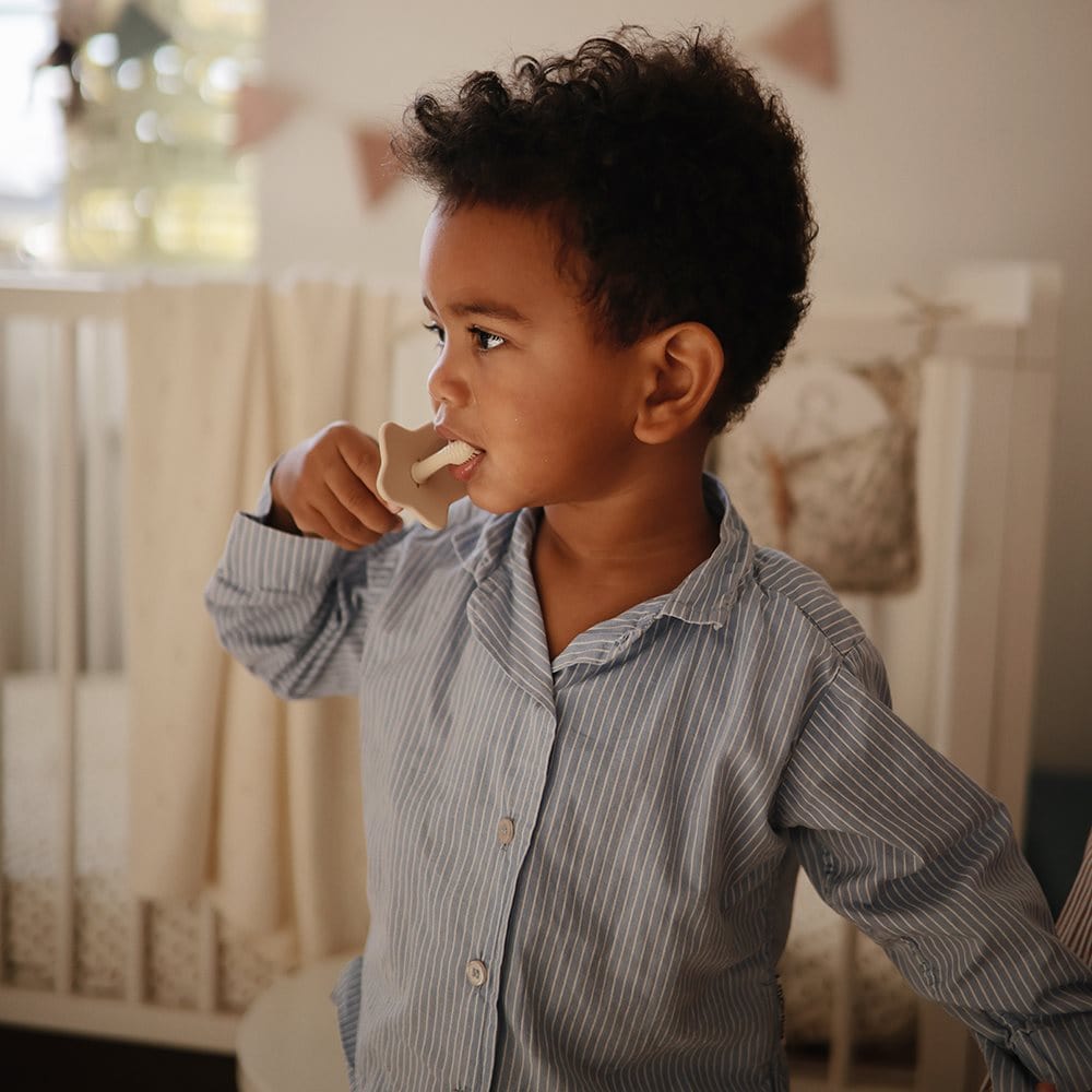 Mushie Cuidado Personal Cepillo de dientes de entrenamiento / arena cambiante - Mushie MU2255182