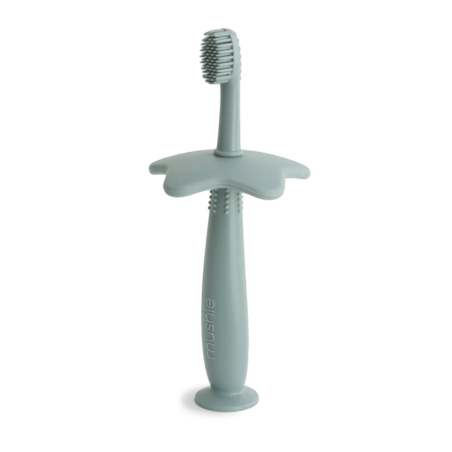 Mushie Cuidado Personal Cepillo de dientes de entrenamiento / Cambridge Blue- Mushie MU2540031