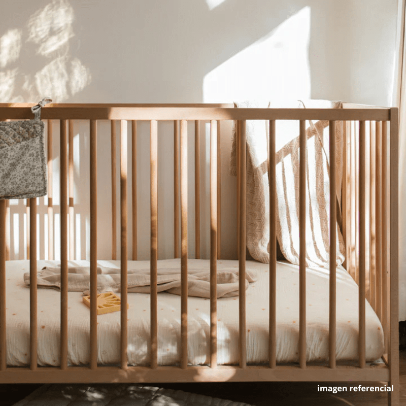 Mushie Manta Manta de bebé de punto Panal Beige - Mushie MU2180334
