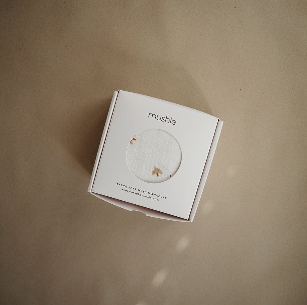 Mushie Manta Manta swaddle muselina dinosaurios- Mushie MU2200250