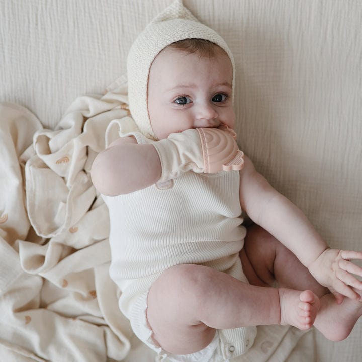 Mushie Mordedores Mitón de dentición Arcoíris - Mushie MU101744