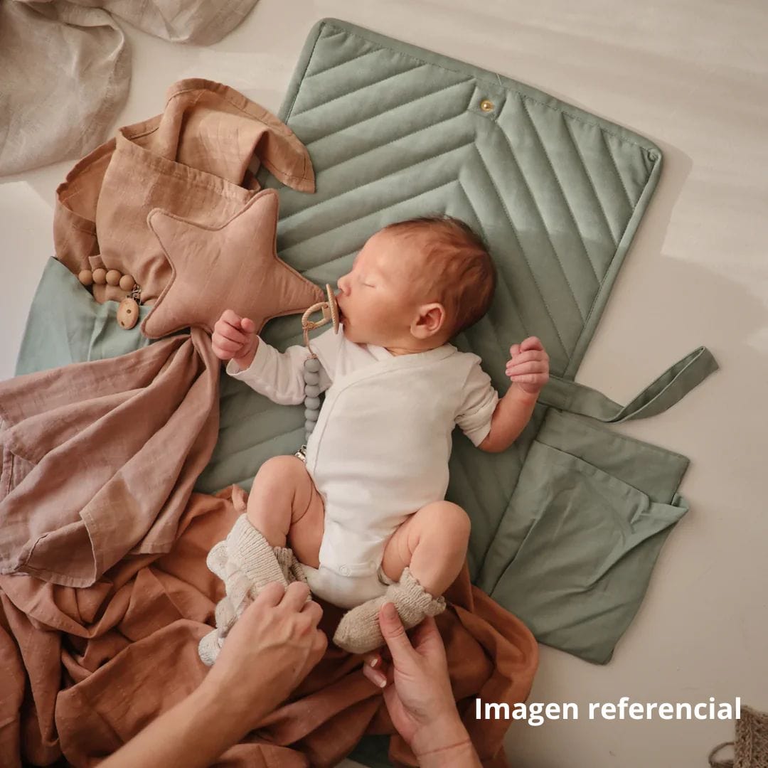 Mushie mudadores Mudador portátil green - Mushie MU2230156