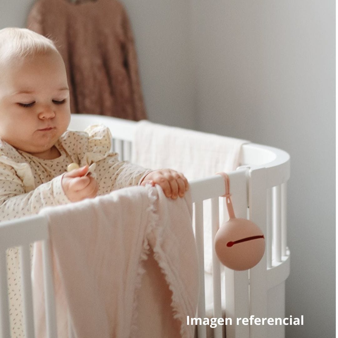 Mushie Portachupete Estuche para chupete blush - Mushie MU2255019