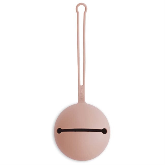 Mushie Portachupete Estuche para chupete blush - Mushie MU2255019