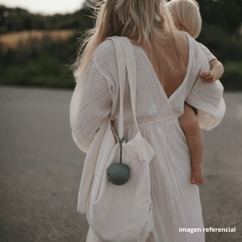 Mushie Portachupete Portachupete de silicona Dried Thyme - Mushie MU2255069