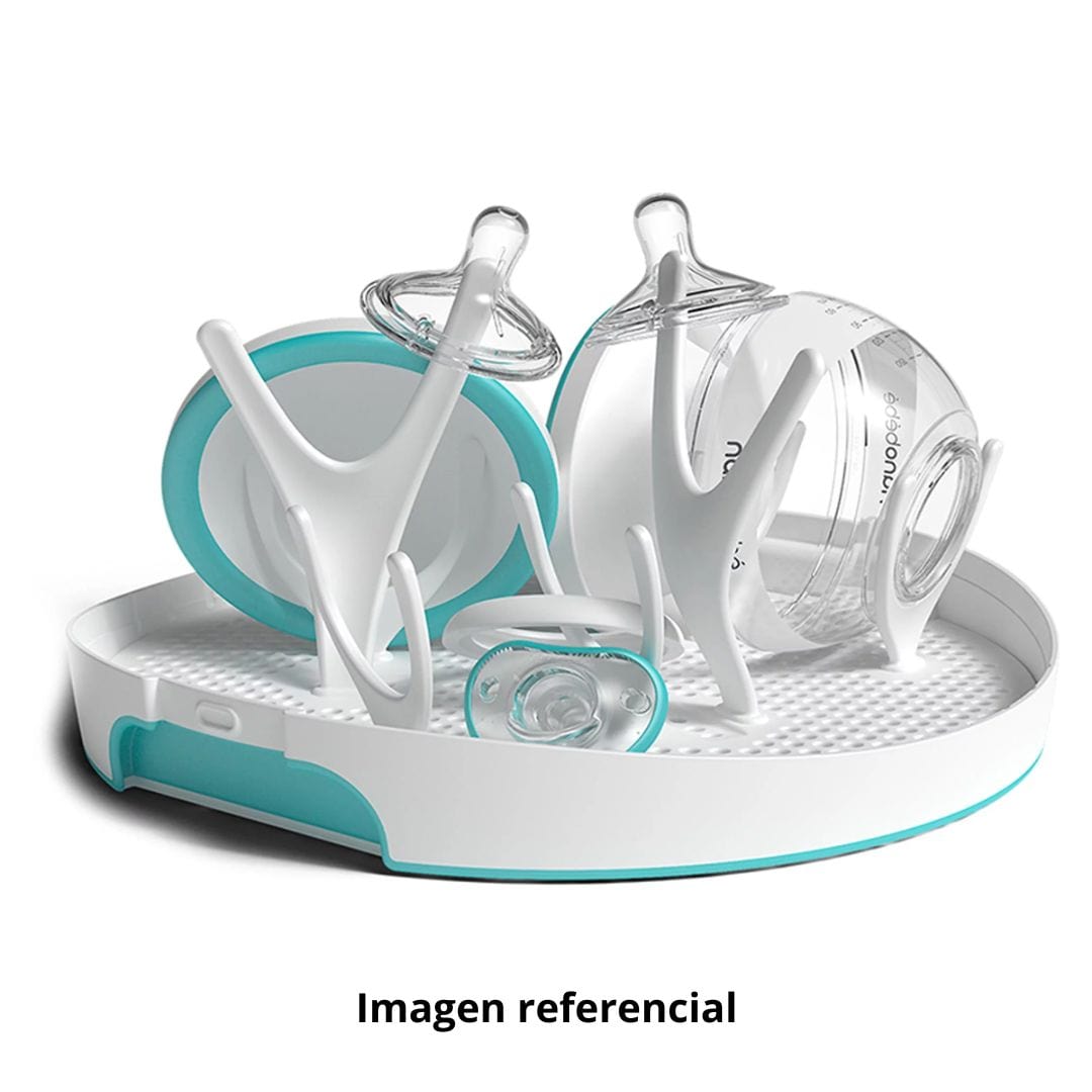 Nanobebe Alimentación Esterilizador de vapor para microondas / turquesa - Nanobebe FUS2510112