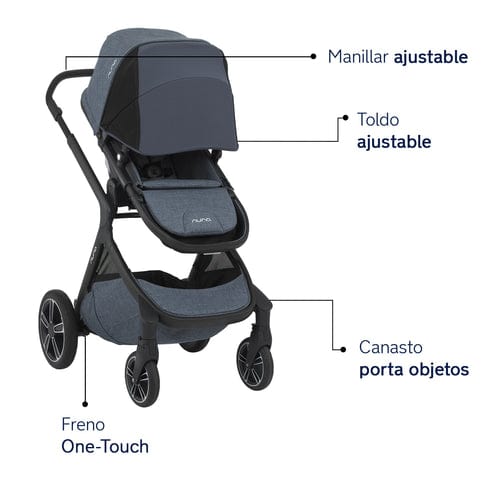 Nuna Coche Coche de paseo Demi Grow Aspen - Nuna NN2200ST08103AS