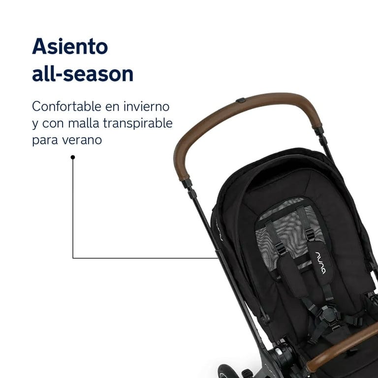 Nuna Coche Coche de paseo Triv NEXT W / AD & RC - Nuna NN2200ST16615CVR