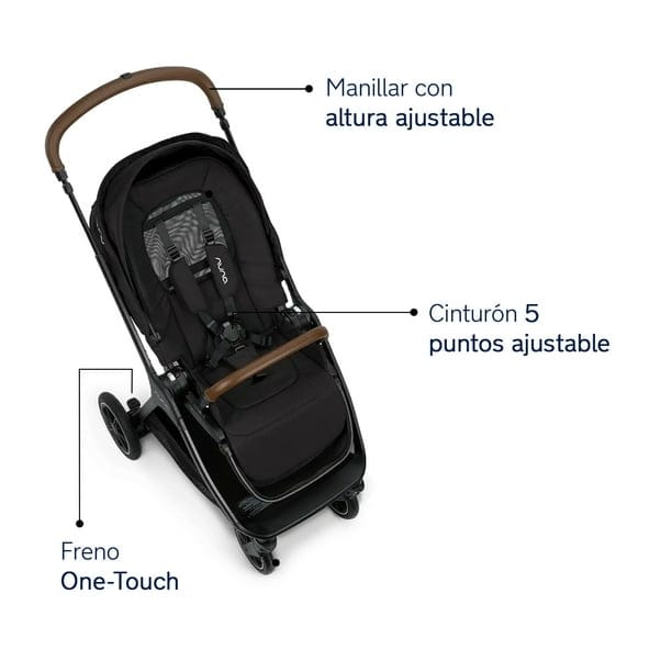 Nuna Coche Coche de paseo Triv NEXT W / AD & RC - Nuna NN2200ST16615CVR