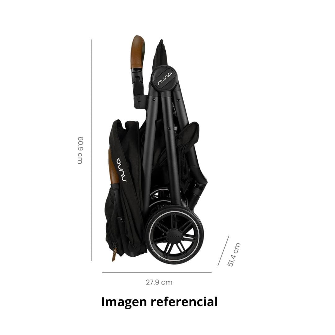 Nuna Coche Coche de Paseo TRVL negro - Nuna NN2200ST15719CVR